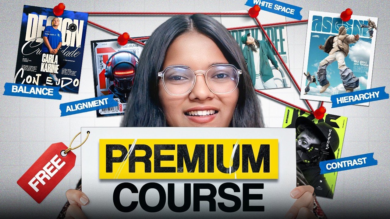Graphic Design Basics | Free 1 Hour Course for beginners (Know the Basics)