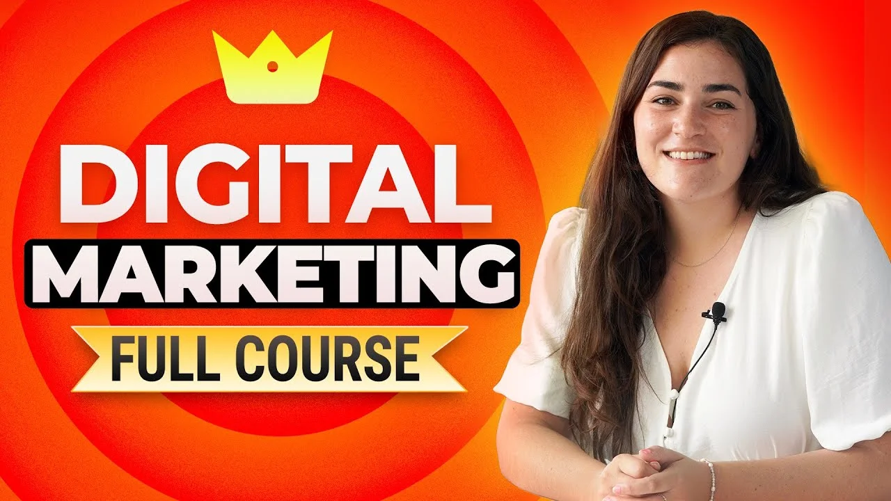 [Language 🇺🇸] Digital Marketing Course 2025 | Everything You Need To Know