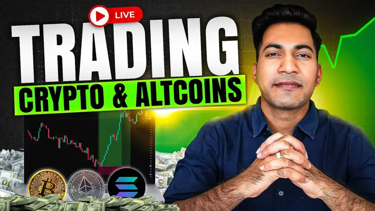 🇮🇳 Bitcoin & Ethereum Live Chart Analysis | Educational Purpose Only