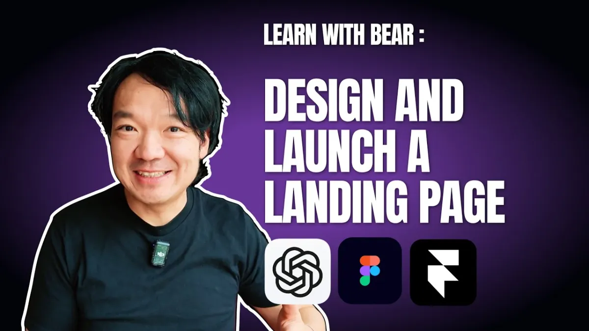 🇺🇸 Design and Launch a Landing Page from Scratch