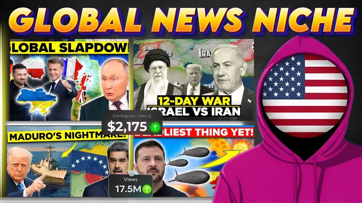 [Language 🇮🇳] Global News Build a USA Global News Channel Covering World Events in 2025