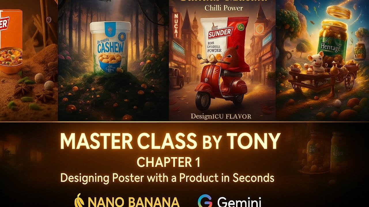 [Language 🇺🇸] Master Class by Tony – Chapter 1 | Google AI Studio