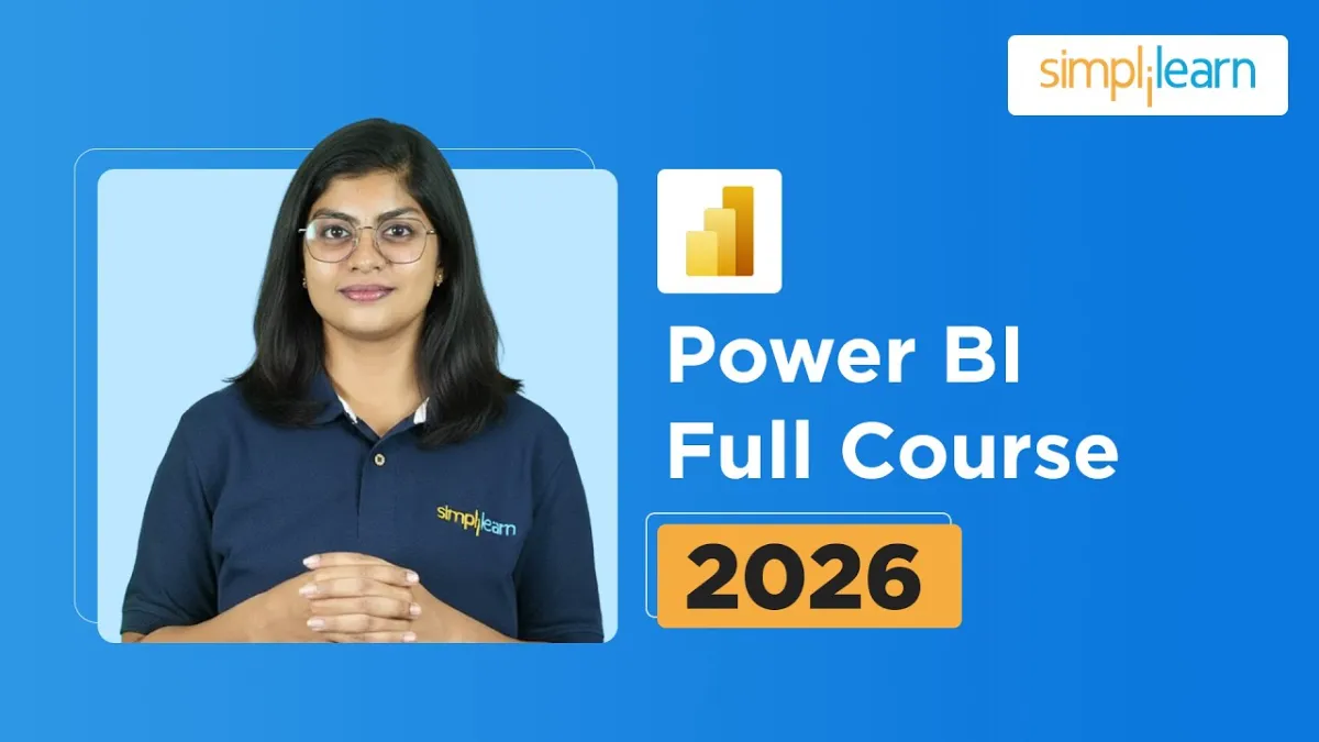 🇺🇸 Power BI Full Course 2026 | Power BI Tutorial for Beginners | Power BI Course