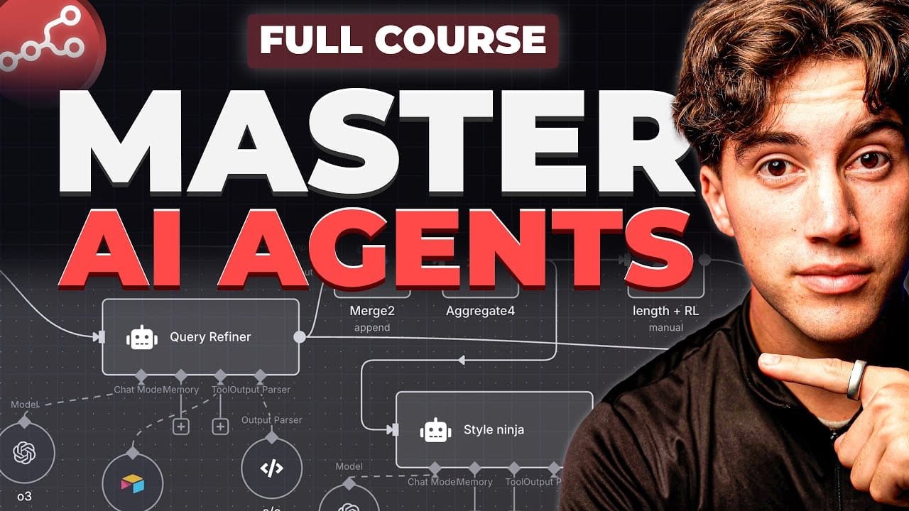 How to Build AI Agents with n8n in 2025! (Full Course)