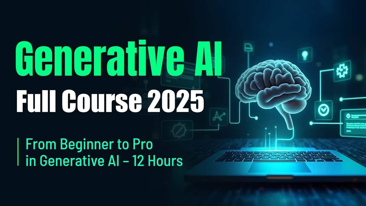 [🇺🇸]Generative AI Full Course (2025) | Gen AI Tutorial For Beginners | Intellipaat