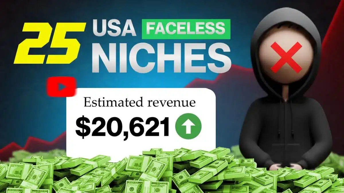 🇮🇳 25 USA Faceless Niches Make You RICH Quickly 2025