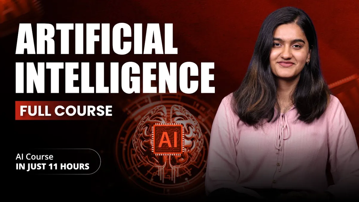 🇺🇸 Artificial Intelligence Full Course FREE | AI Course For Beginners (2025)