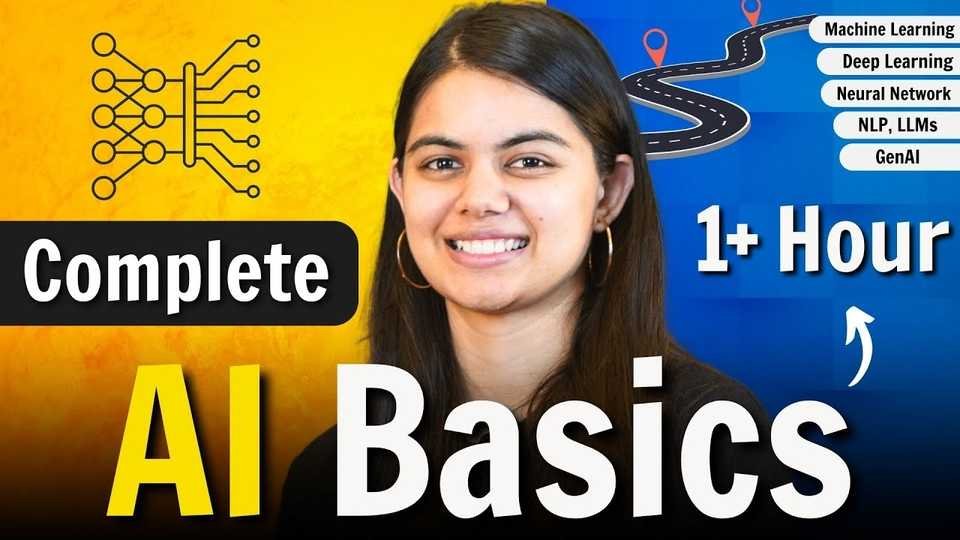 🇺🇸 AI Complete OneShot Course for Beginners | Learn AI & ML Fundamentals from Scratch