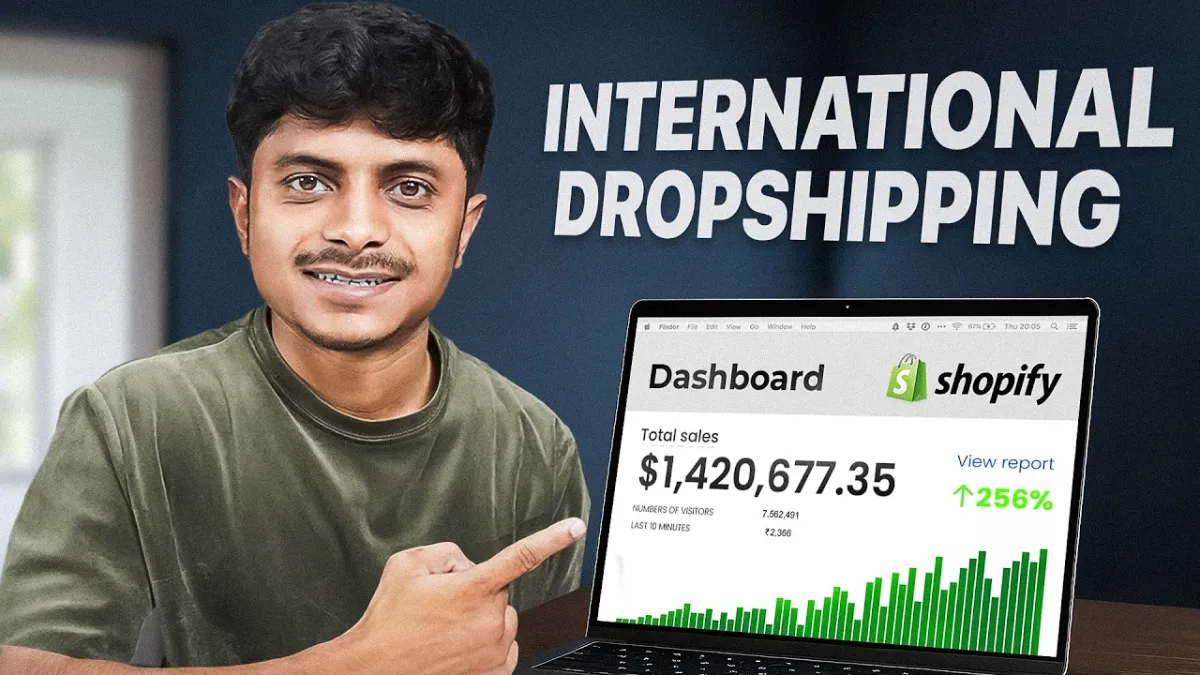 🇮🇳 Full International Dropshipping Course (2025) For Beginners