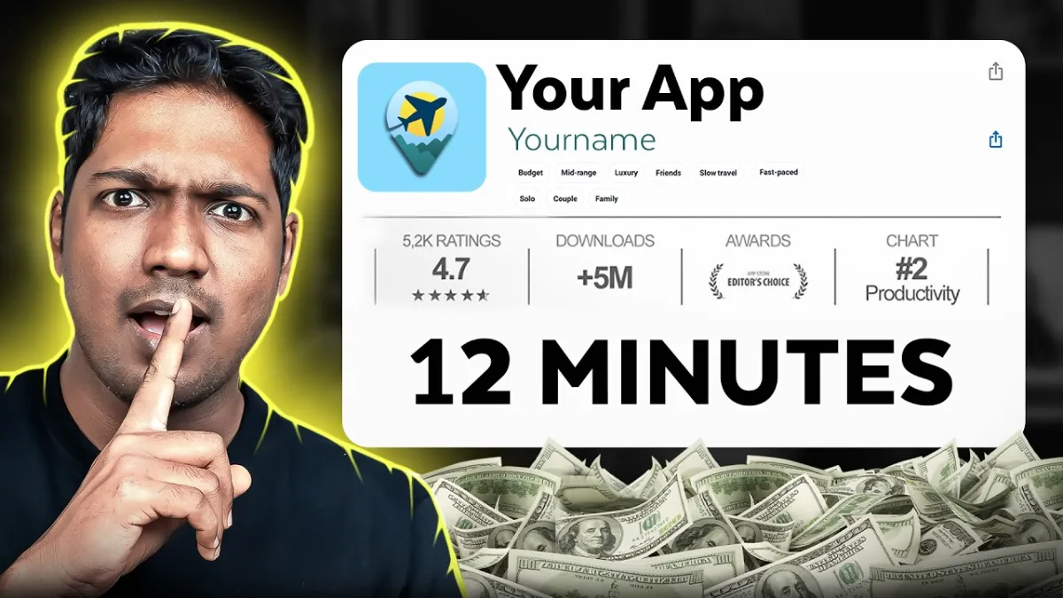 🇺🇸 How I Built a Real App With Just AI – No Coding