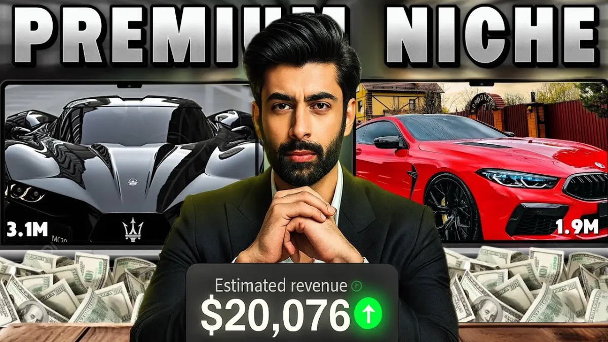 🇮🇳 I Made $10,000 with Luxury Car videos (Step-by-Step Guide)
