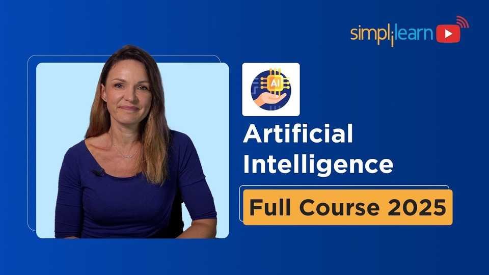 🇺🇸 AI Full Course 2025 | AI Tutorial for Beginners | Artificial ...
