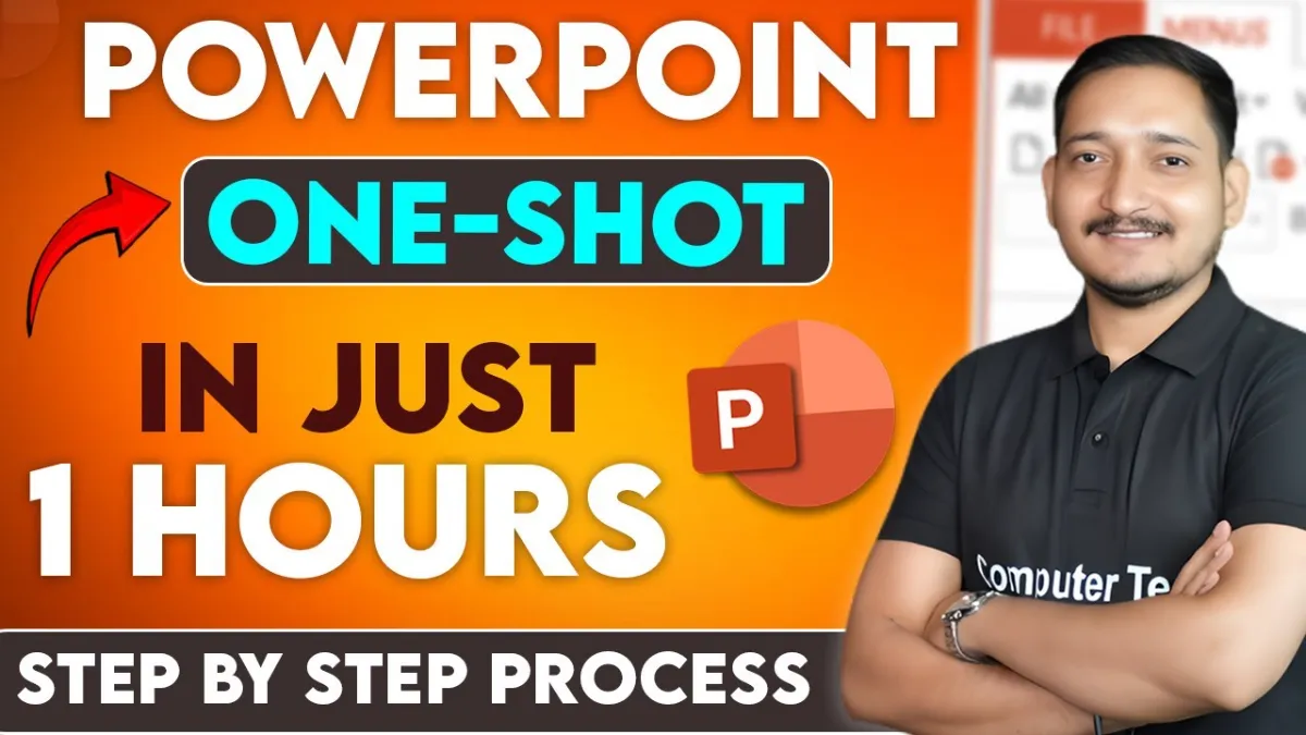 🇮🇳 MS PowerPoint full course in one shot | Complete PowerPoint in Just 1 Hour