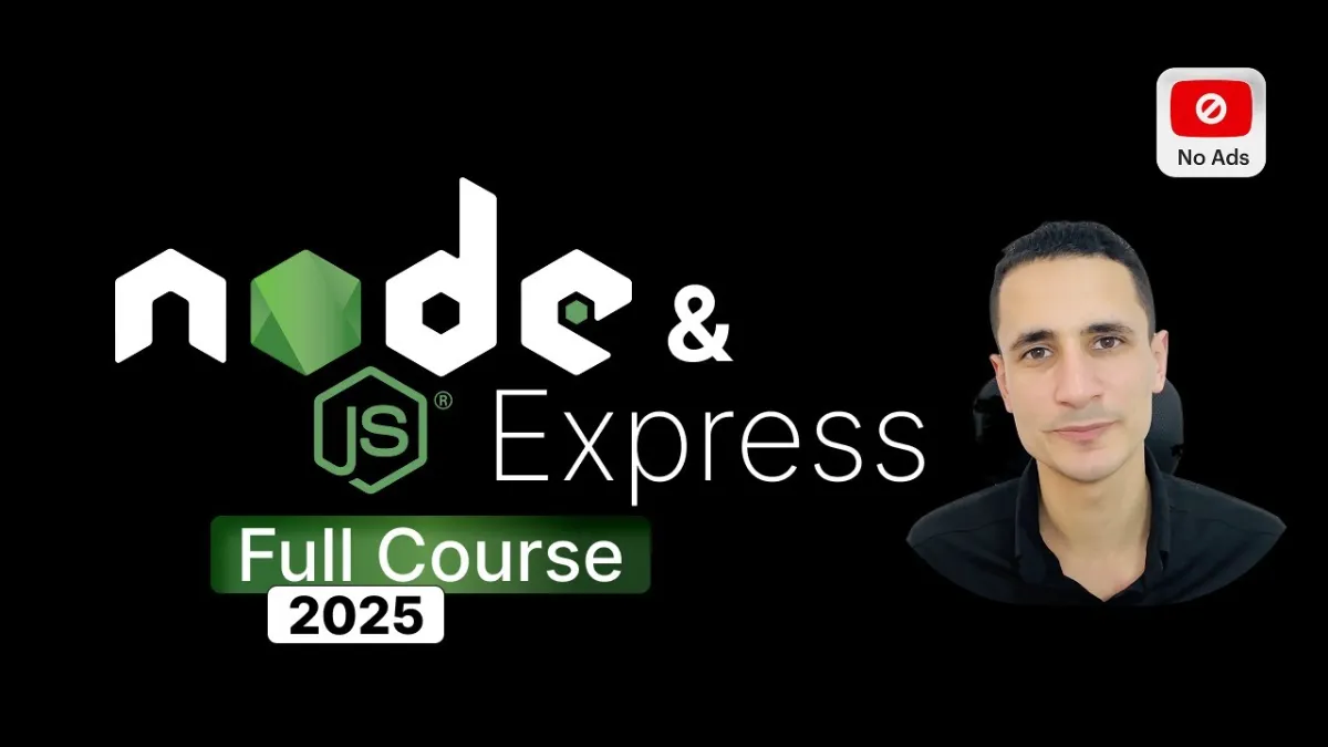 🇺🇸 Node.js Full Course 2025 – Learn Backend Development & Build Real Projects (Beginner to Advanced)