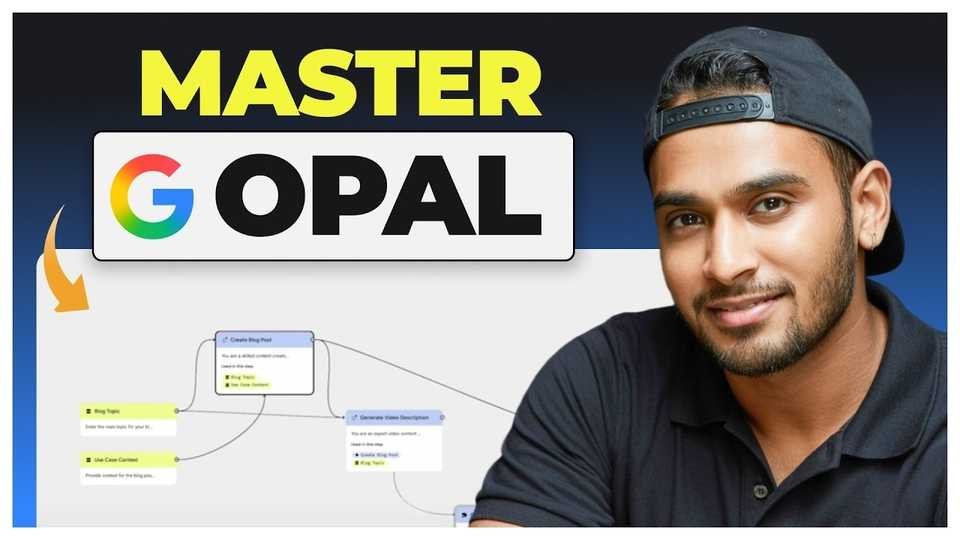 🇮🇳 EASIEST Way to Build AI Agents for FREE | Google Opal Tutorial in Hindi