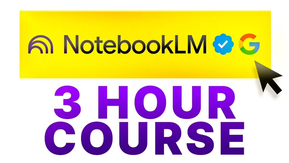 🇺🇸 NotebookLM FULL COURSE 3 HOURS (Build & Automate Anything)