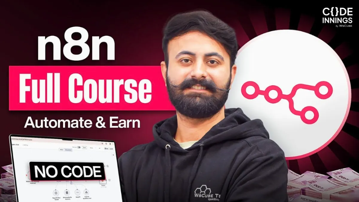 🇮🇳 n8n Full Practical Course | Create AI Automations That Make Money