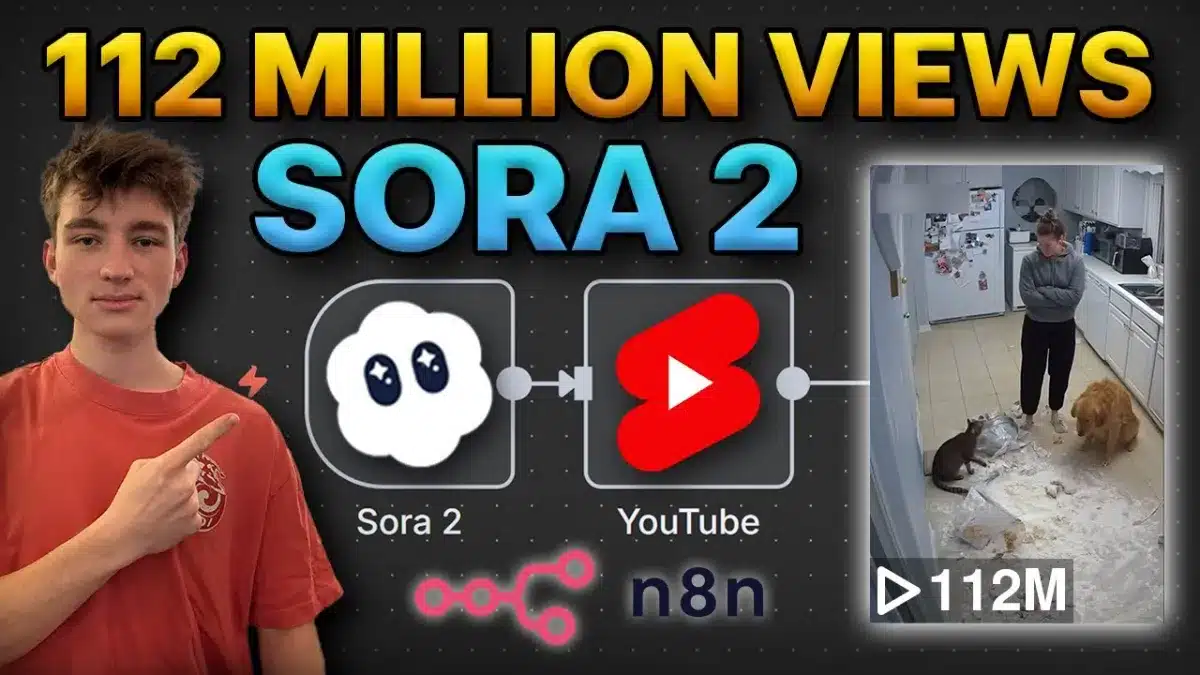 🇺🇸 100% Automated Sora 2 Home Camera Shorts in n8n (Full Guide)