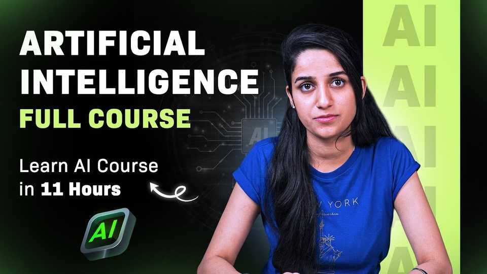 🇺🇸 ArtificiaI Intelligence Full Course (2025) | Free AI Course |
