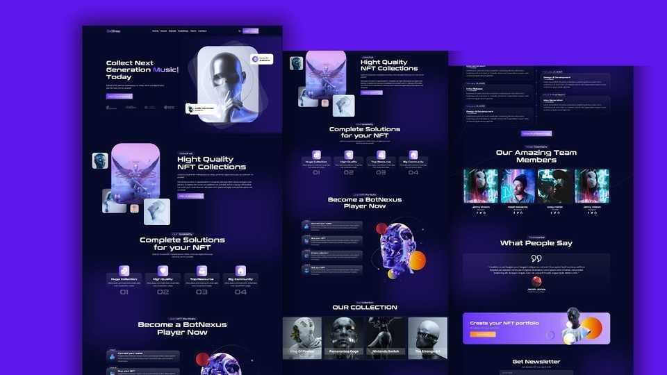 🇺🇸 Complete Frontend Project for beginners | Modern UI design tutorial 2025