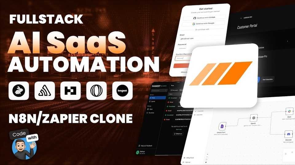 🇺🇸 Build and Deploy an AI Automation Platform | Next.js 15, React, Better Auth | Zapier & N8N Clone
