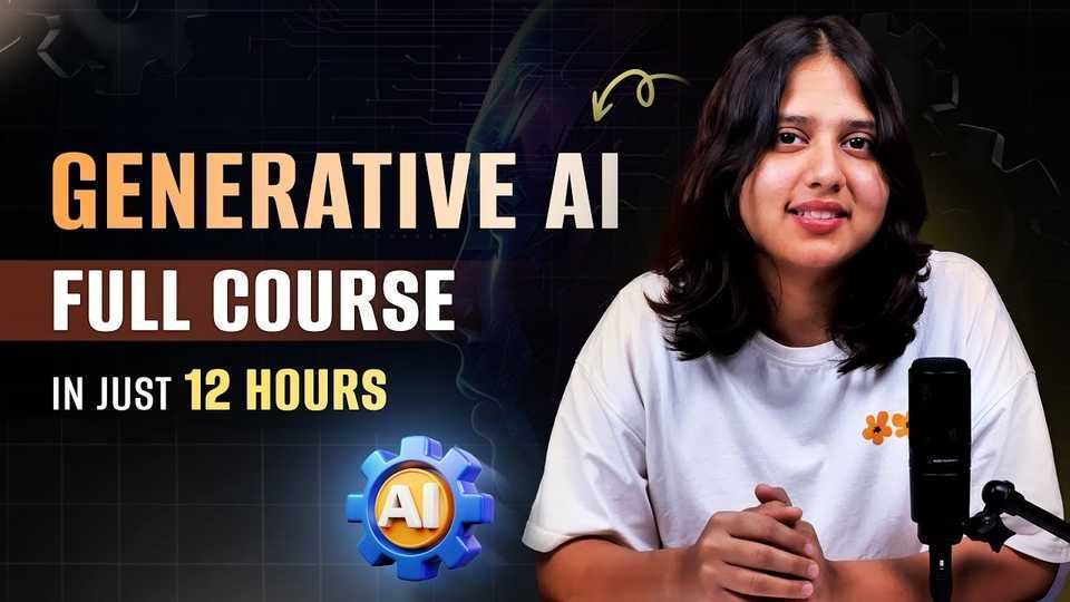 🇺🇸 Generative AI Full Course 2026 | Gen AI Full Course (FREE) 
