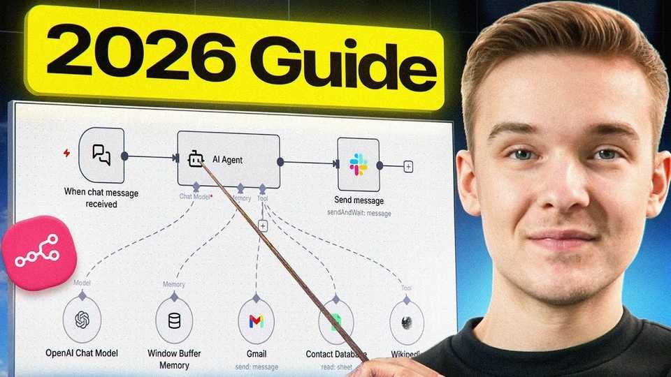 🇺🇸 FREE 5 Hour n8n AI Automation Course | Beginner to Pro