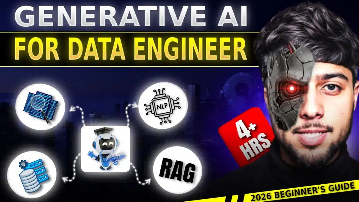 🇺🇸 Generative AI Full Course For Beginners (Data Domain Edition)