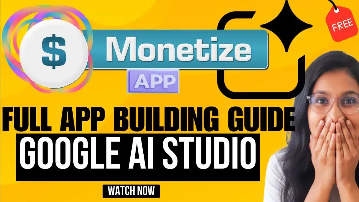 🇺🇸 Google AI Studio FULL TUTORIAL: Build Apps With AI (No Coding) + Deploy + Earn Money