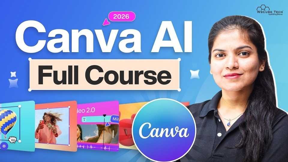 🇮🇳 Canva AI Full Course for Beginners 2026 | From Basic to PRO
