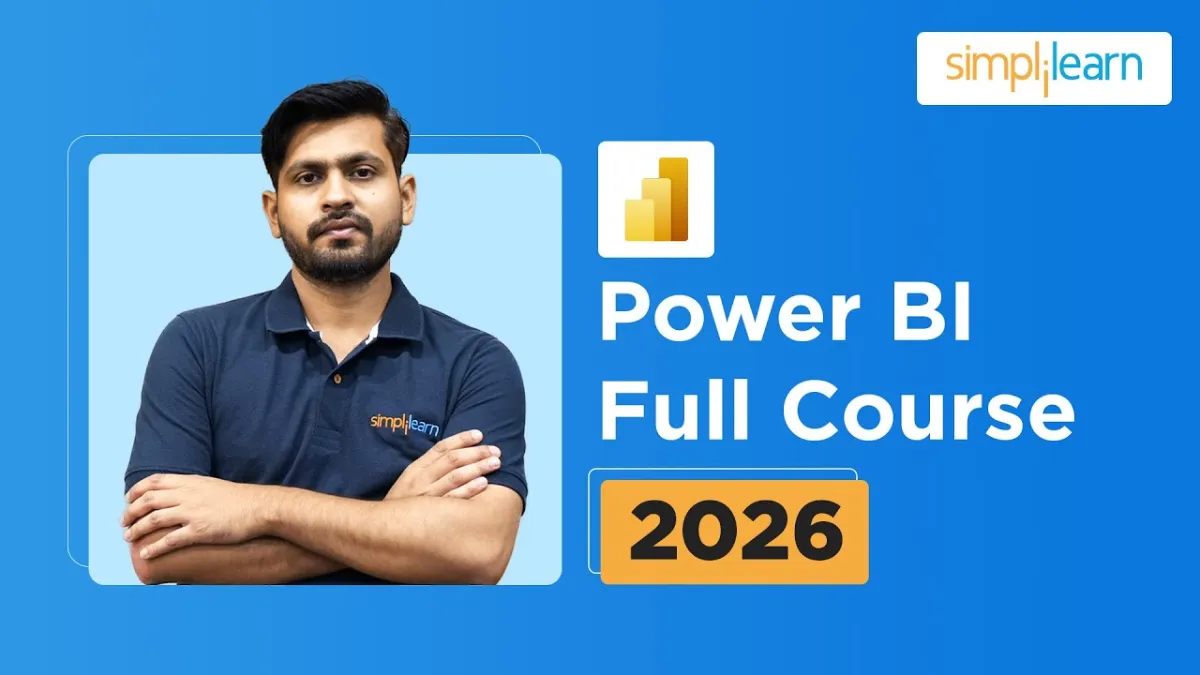 🇺🇸 Power BI Full Course 2026 [FREE] | Power BI Tutorial For Beginners | Power BI Training 