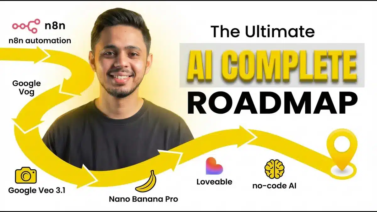 🇮🇳 AI full Course for Beginners | Learn N8N, Web Dev, AI Content & AI Agents
