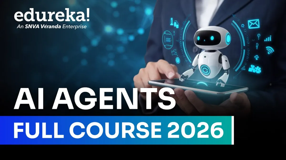 🇺🇸 AI Agent Full Course For Beginners 2026 | AI Agents Tutorial | Agentic AI Course