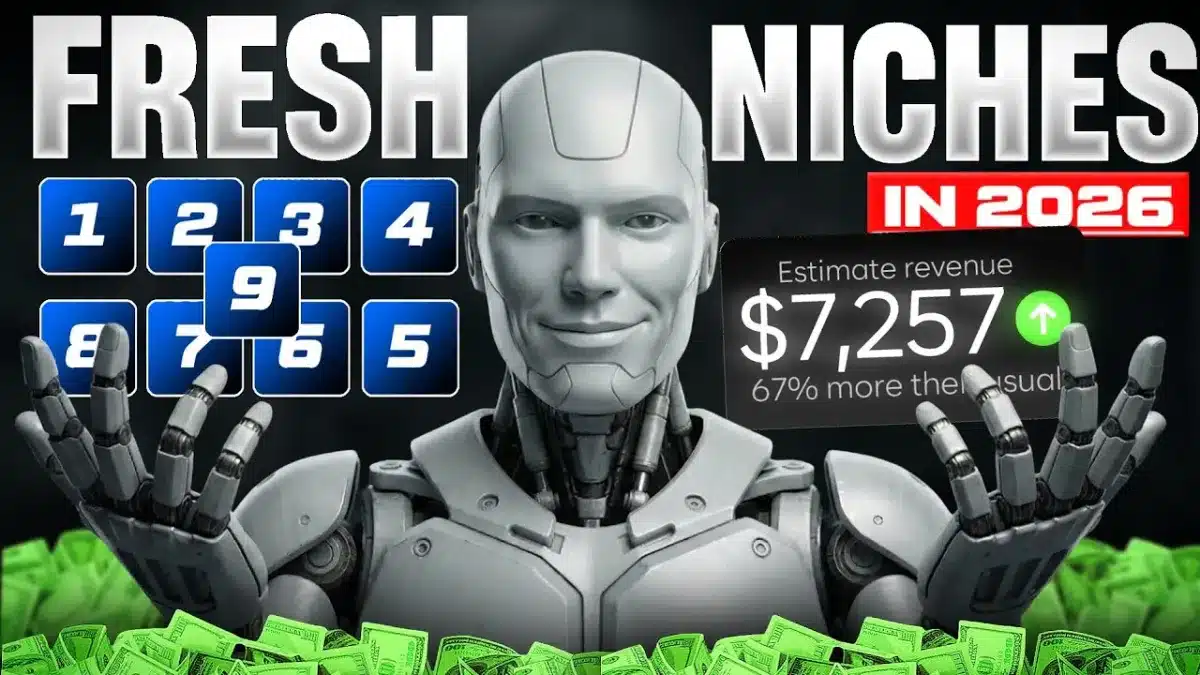 🇮🇳 I Found 9 Goldmine Fresh Niches For 2026 | Ai Automation Full Course