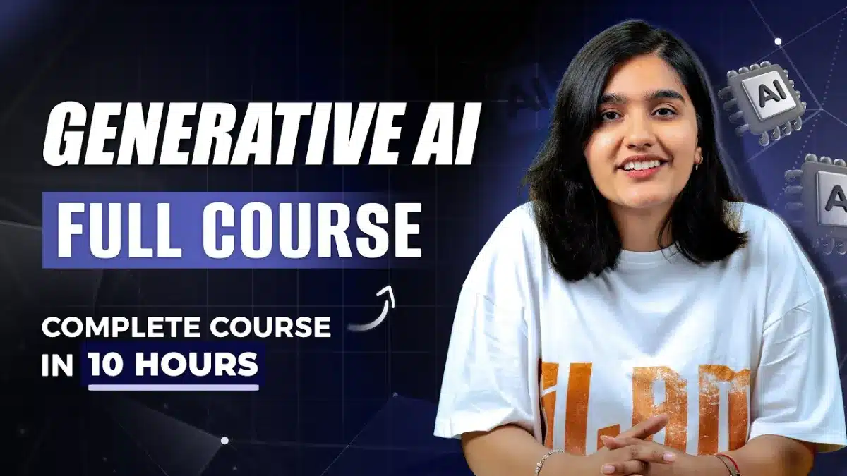 🇺🇸 Generative AI Full Course (2026) | Gen AI Tutorial For Beginners ...