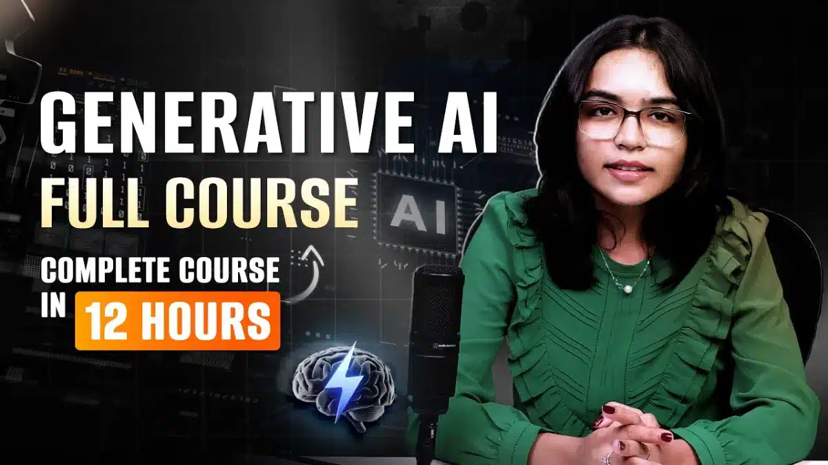 🇺🇸 Generative AI Full Course FREE