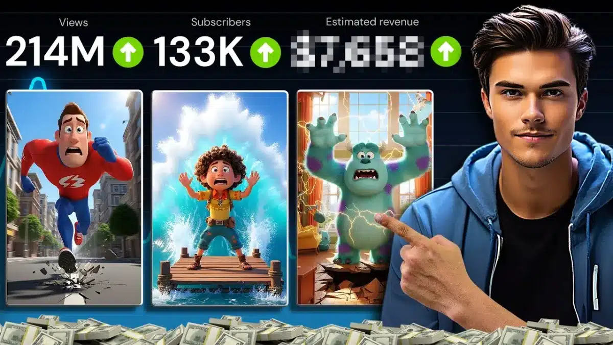 🇺🇸 How I Make VIRAL 3D Animated Videos Using FREE AI Tools (FULL COURSE)