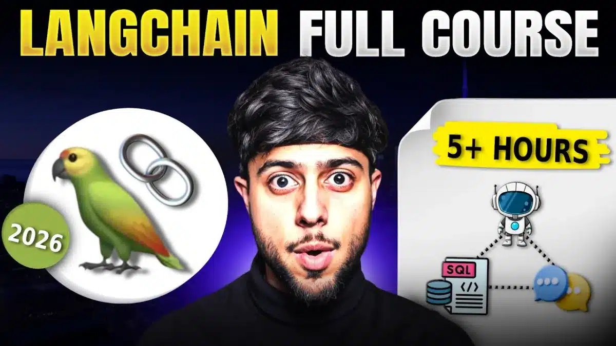 🇺🇸 Langchain Tutorial For Beginners (2026 Guide) | AI Agents For Data Engineers
