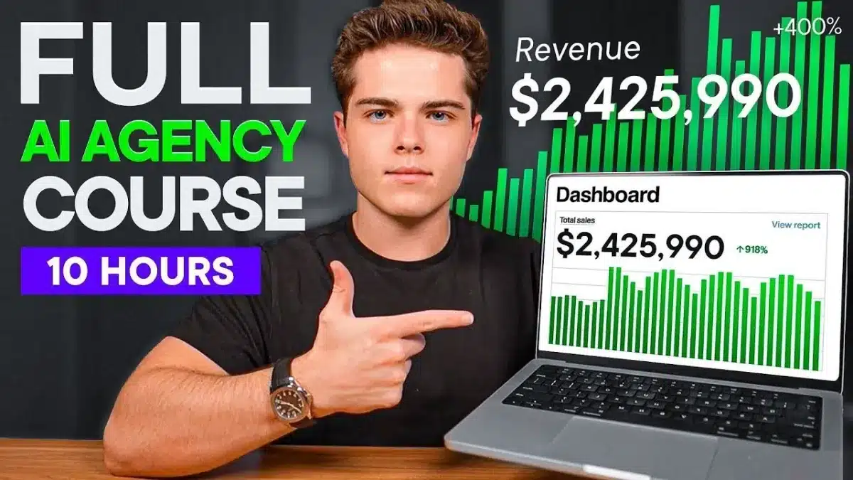 🇺🇸 FREE 10 Hour AI Agency Course For Beginners In 2026
