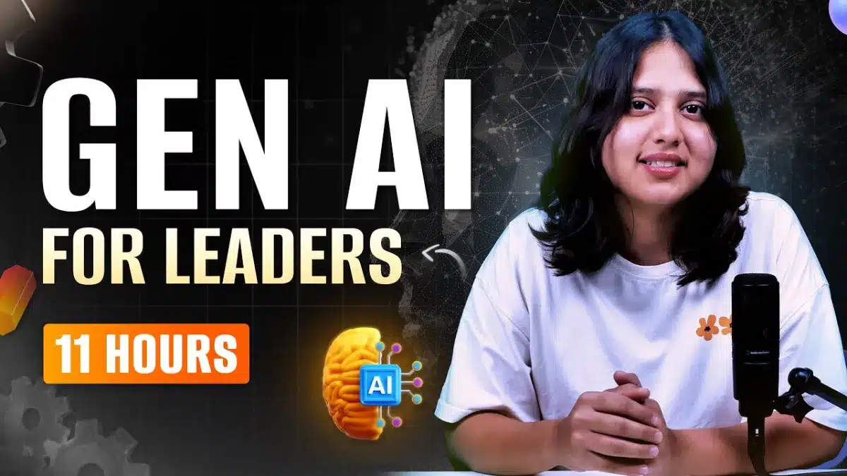 🇺🇸 Generative AI For Leaders Full Course (2026) 