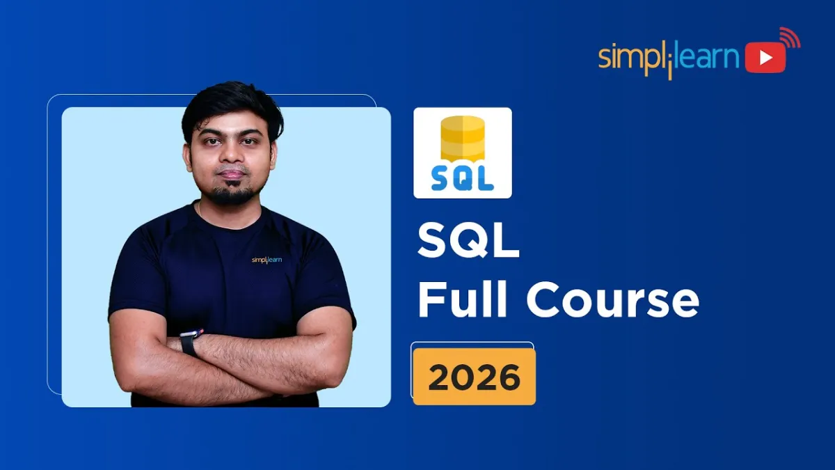 🇺🇸 SQL Full Course 2026 [FREE] | SQL Tutorial for Beginners | Full SQL Course 2026