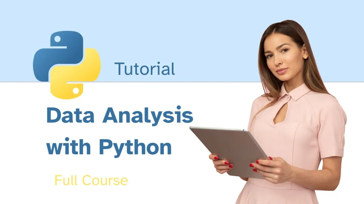 🇺🇸 Data Analysis with Python Full Course Tutorial