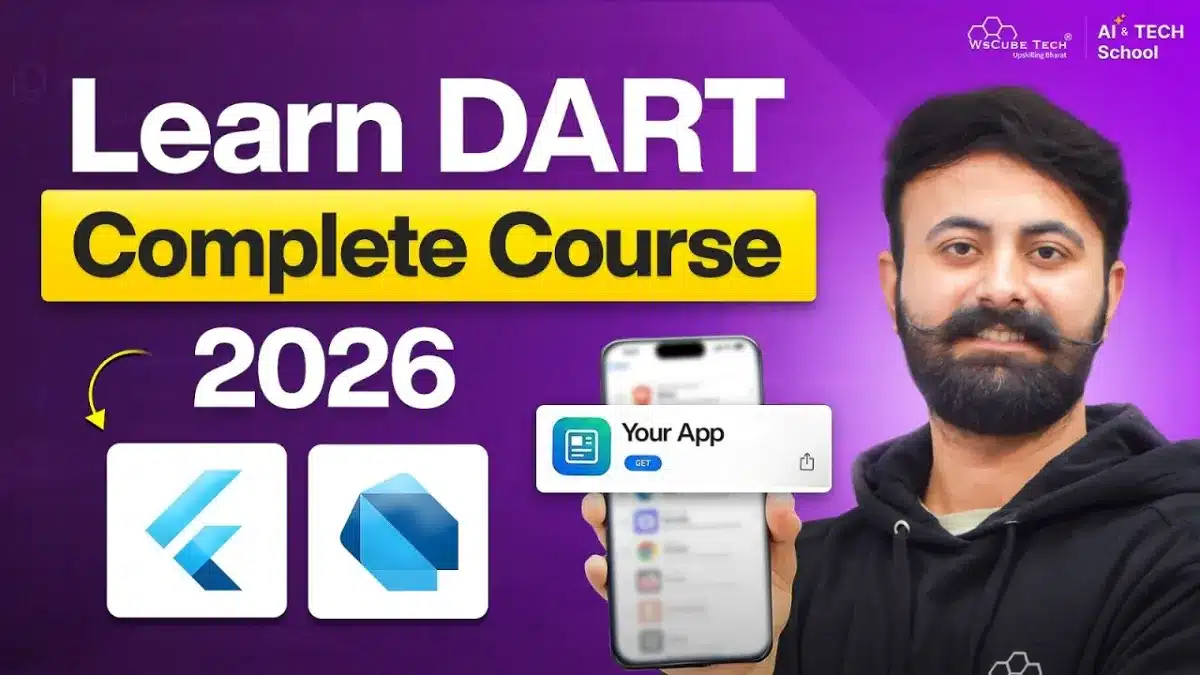 🇮🇳 Learn Dart Complete Course 2026 | Beginner to Advanced