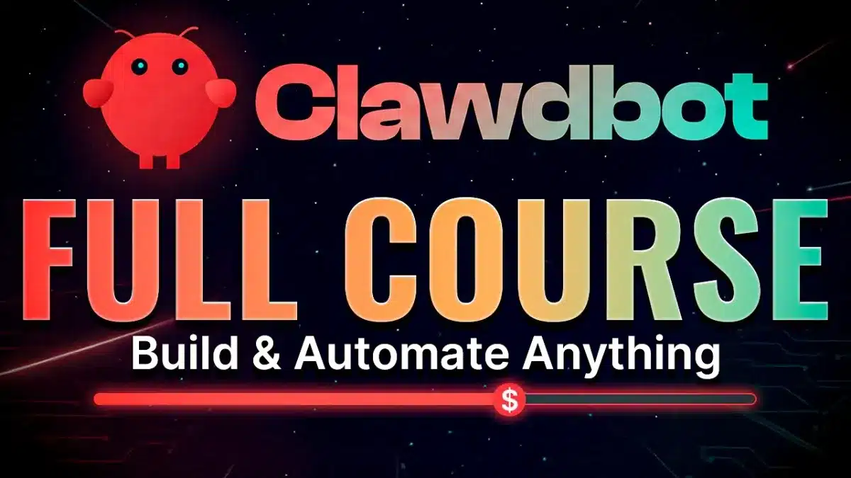 🇺🇸 Clawdbot FULL COURSE 3 HOURS (Build & Automate Anything)