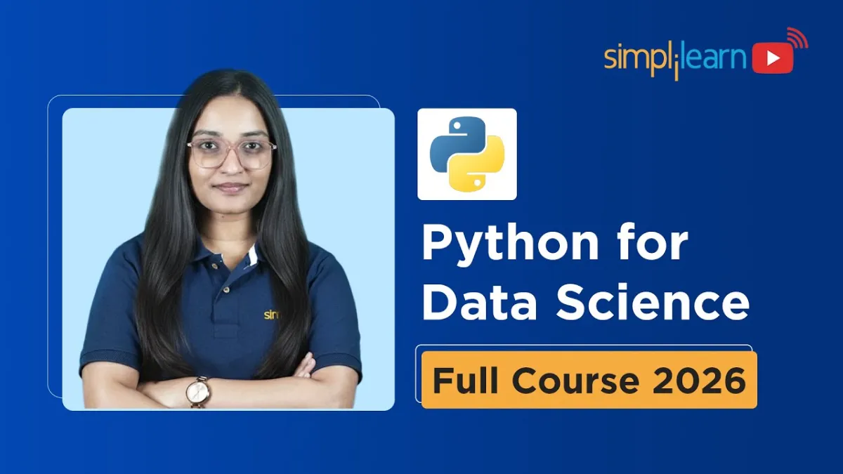 🇺🇸 Python for Data Science Full Course 2026 | Learn Data Science With Python