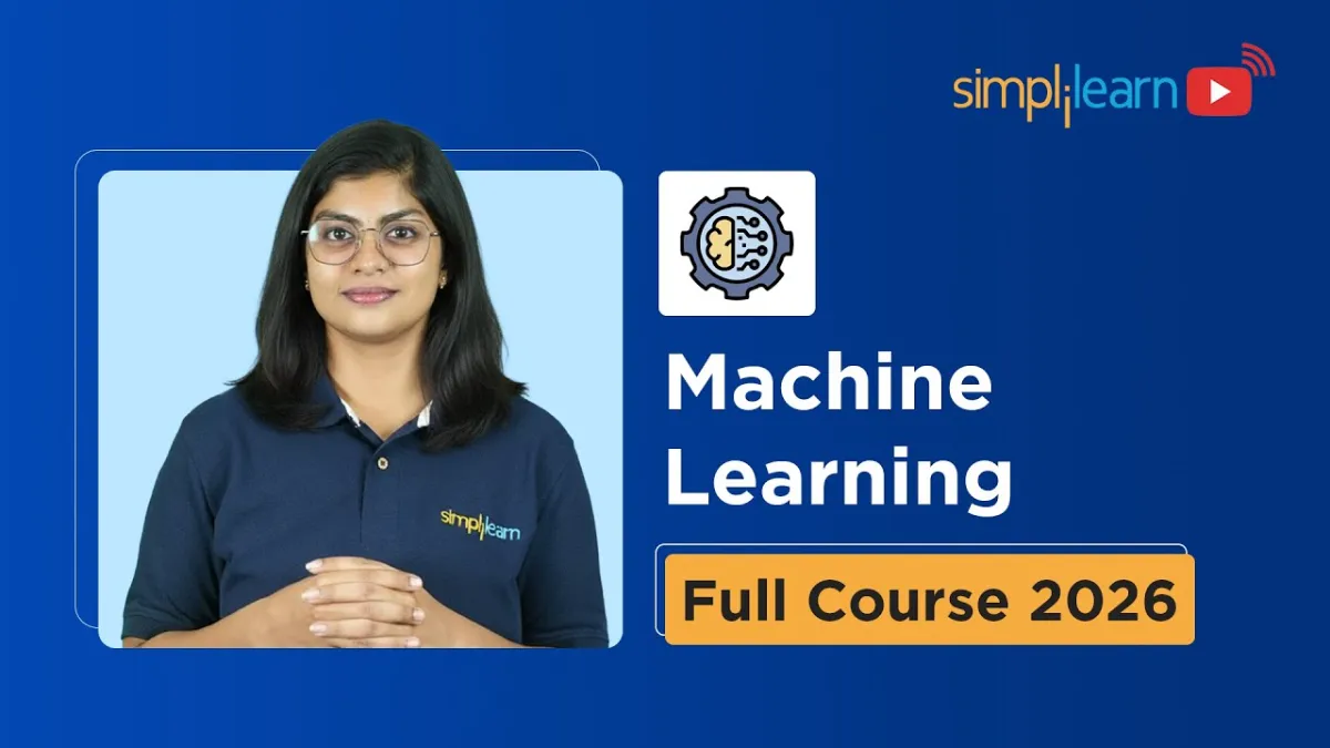 🇺🇸 Machine Learning Full Course 2026 [FREE] | Machine Learning Tutorial For Beginners 