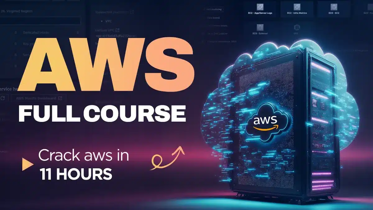 🇺🇸 AWS Full Course FREE 2026 | AWS Tutorial for Beginners – FS Academy