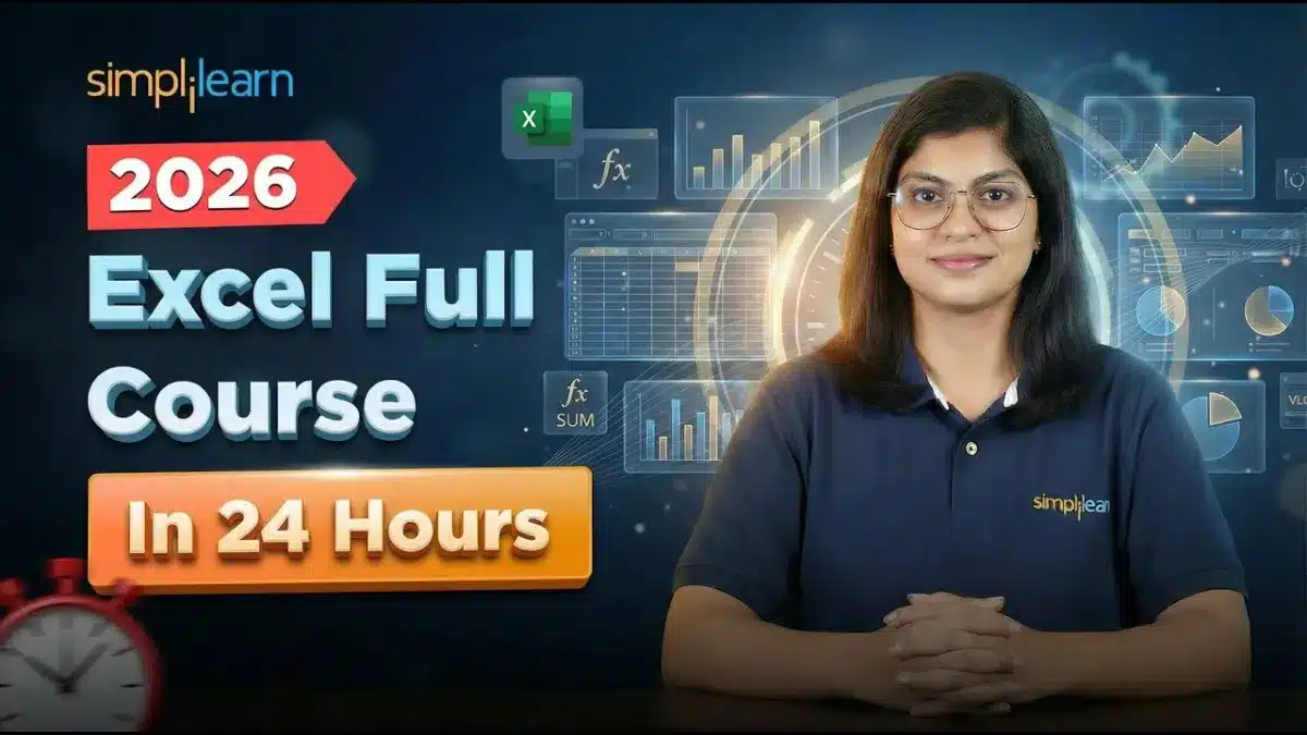 🇺🇸 Advance Excel Course In 24 Hours | Advance Excel Full Course | Excel For Beginners