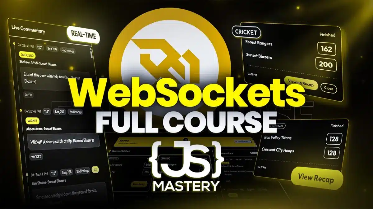 🇺🇸 WebSockets Crash Course: Build a Real-Time Sports Engine (10ms Updates)