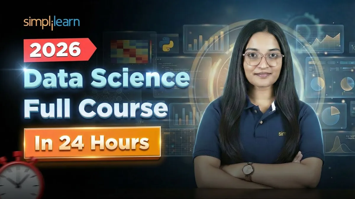 🇺🇸 Data Science Full Course 2026 | Learn Data Science in 24 Hours | Data Science Tutorial 